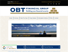 Tablet Screenshot of obtfinancialgroup.com.au